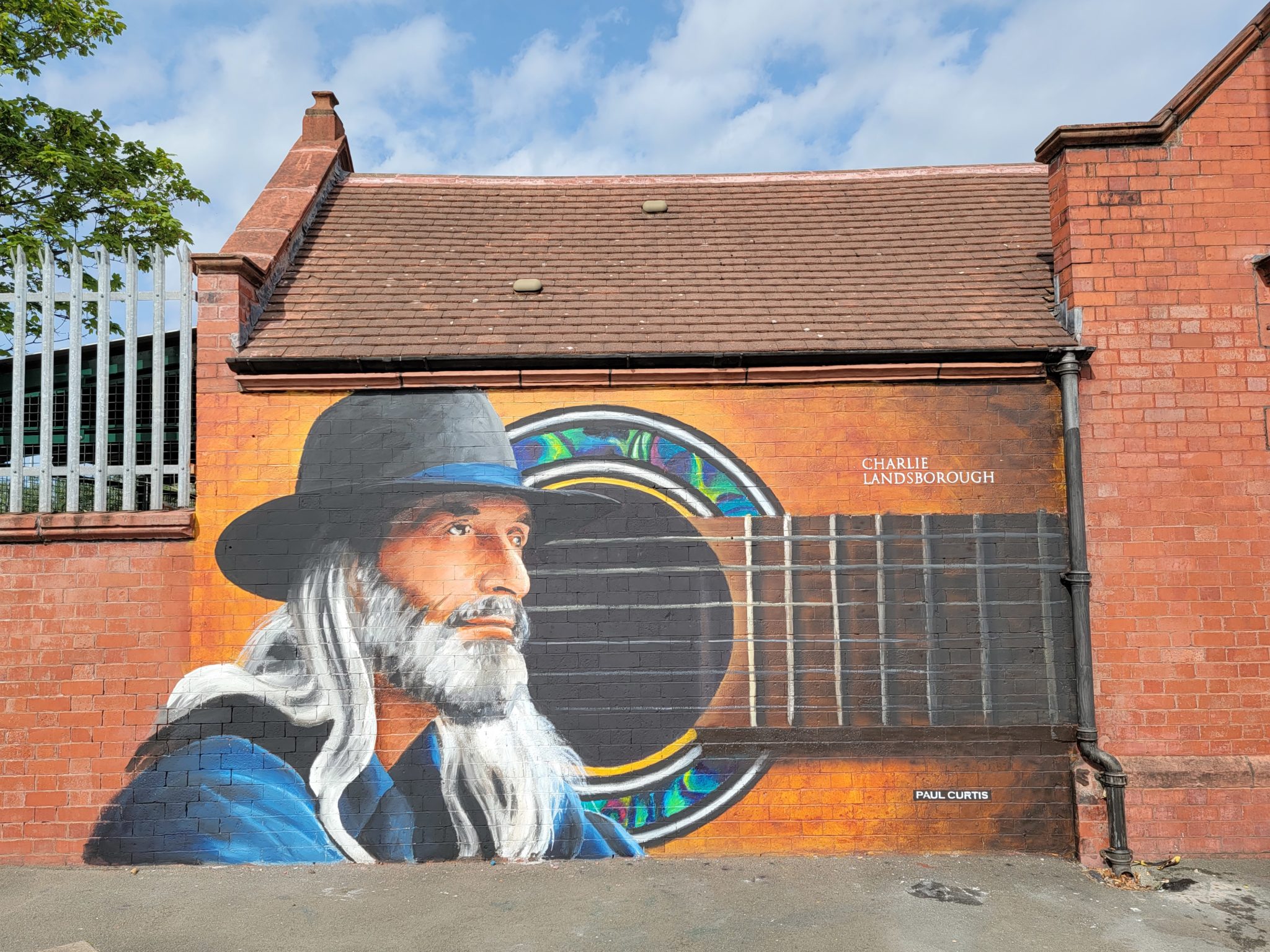 Charlie Landsborough Mural